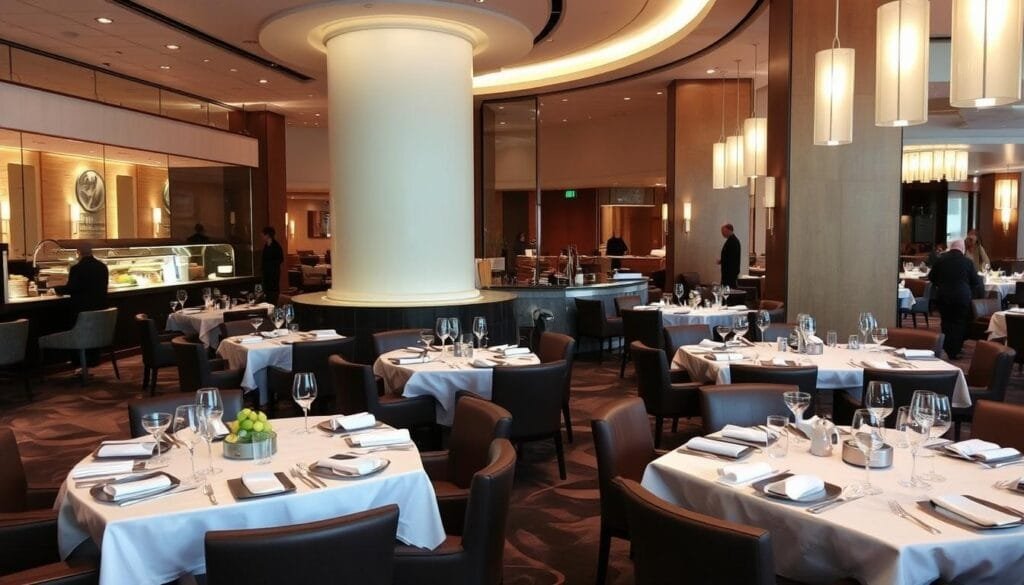 Centurion Lounge Dining Experience