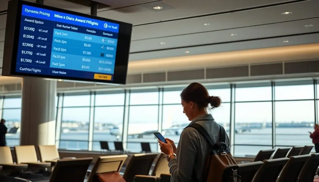 Dynamic pricing for booking flights with miles