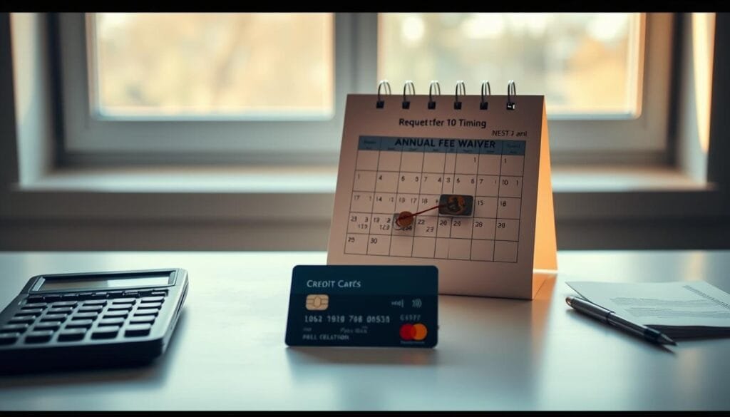 Credit card annual fee waivers timing Credit card annual fee waivers timing