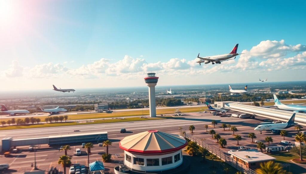 A vibrant summer landscape with contrasting airline travel data trends visualized through a dynamic data visualization dashboard. In the foreground, a sleek and modern airline ticket booking interface showcases fluctuating flight prices and availability. The middle ground features a detailed line graph depicting airline passenger miles over time, with peaks and valleys reflecting the current state of summer travel demand. The background showcases a sun-drenched aerial view of a bustling airport, with planes taking off and landing against a clear blue sky. Soft, warm lighting creates a sense of optimism and anticipation for the summer travel season ahead. A vibrant summer landscape with contrasting airline travel data trends visualized through a dynamic data visualization dashboard. In the foreground, a sleek and modern airline ticket booking interface showcases fluctuating flight prices and availability. The middle ground features a detailed line graph depicting airline passenger miles over time, with peaks and valleys reflecting the current state of summer travel demand. The background showcases a sun-drenched aerial view of a bustling airport, with planes taking off and landing against a clear blue sky. Soft, warm lighting creates a sense of optimism and anticipation for the summer travel season ahead.