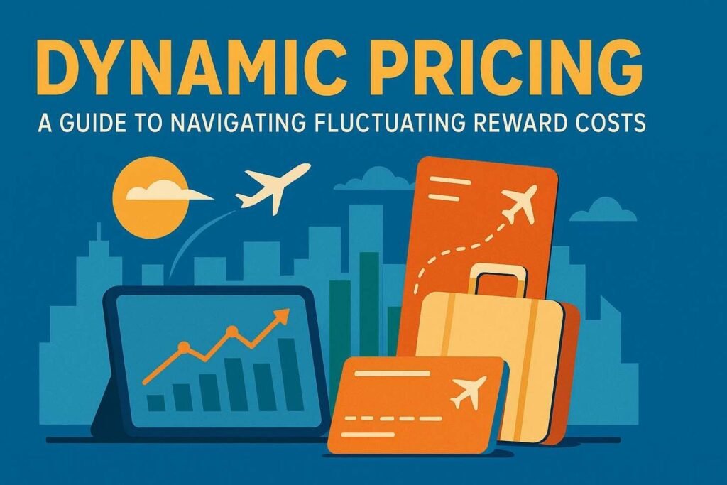 Dynamic pricing travel rewards