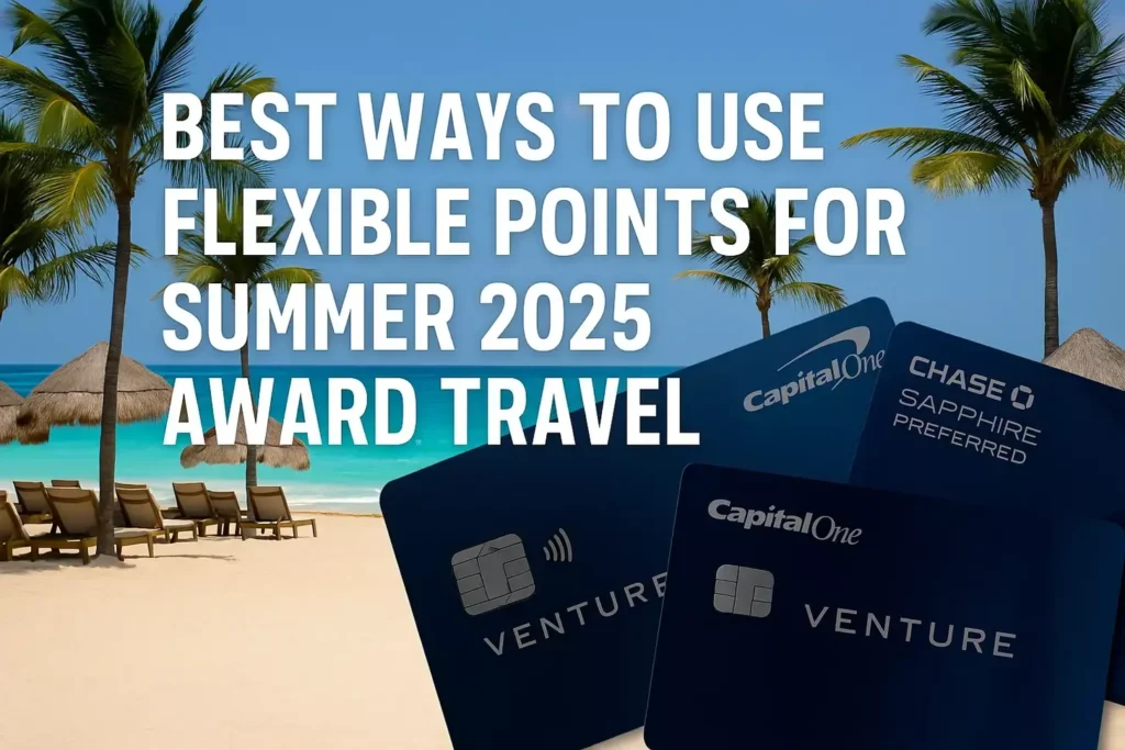 Best Ways to Use Flexible Points for Summer 2025 Award Travel