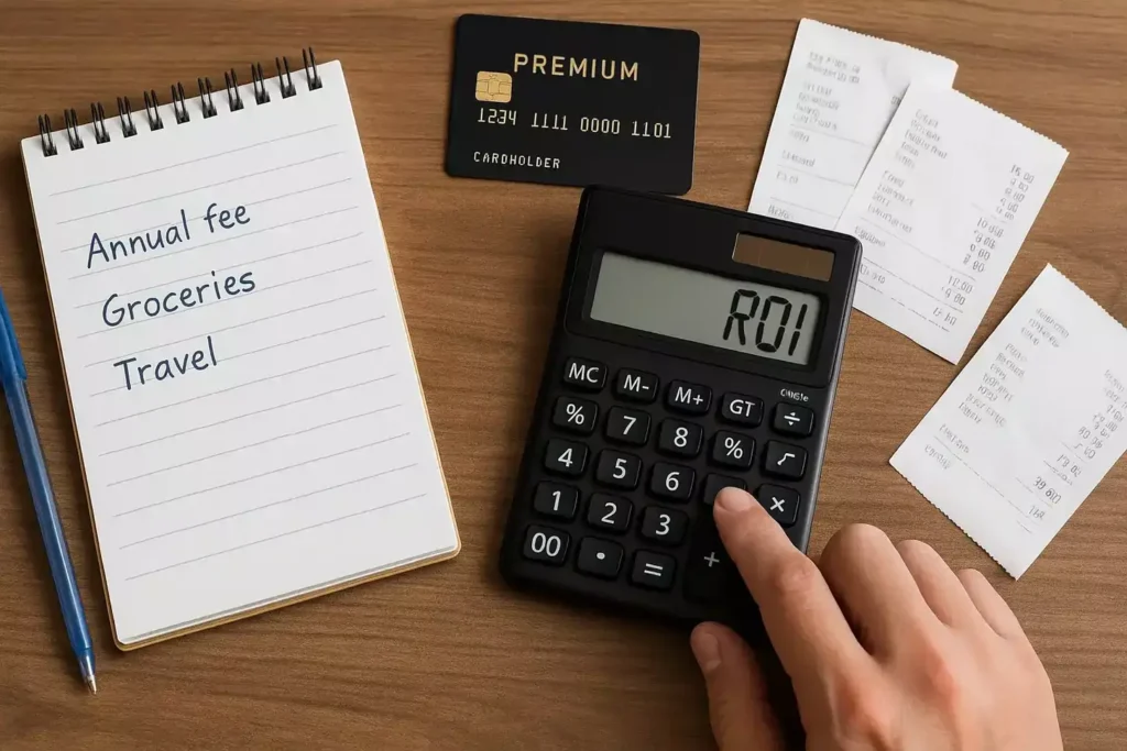 How to use a credit card annual fee ROI framework today