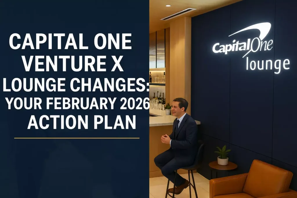 Capital One Venture X Lounge Changes: Your February 2026 Action Plan