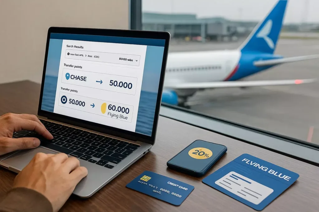 How to Maximize the 20% Chase Ultimate Rewards Flying Blue Transfer Bonus