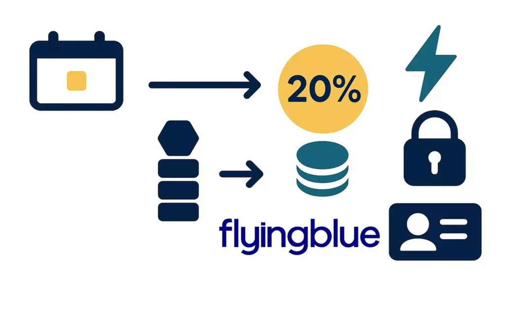Key details of the 20% Chase Ultimate Rewards &rarr; Flying Blue transfer bonus