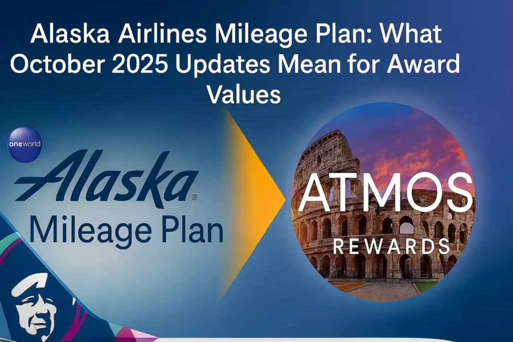 Alaska Airlines Mileage Plan October 2025
