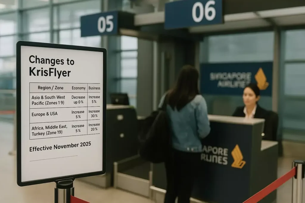 Overview of the Upcoming KrisFlyer Devaluation