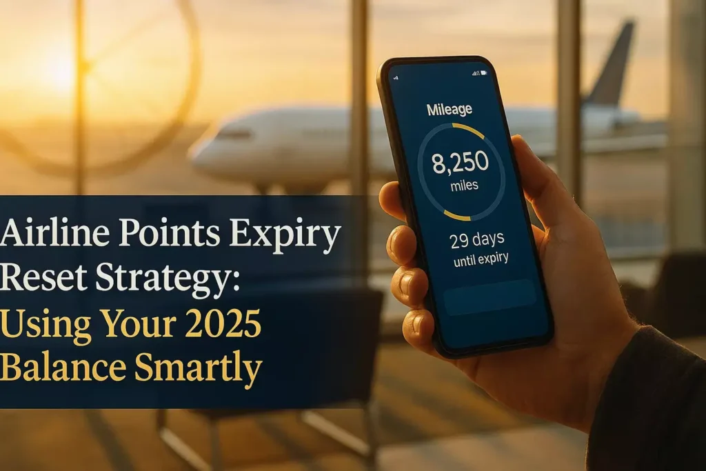Airline Points Expiry Reset Strategy: Using Your 2025 Balance Smartly