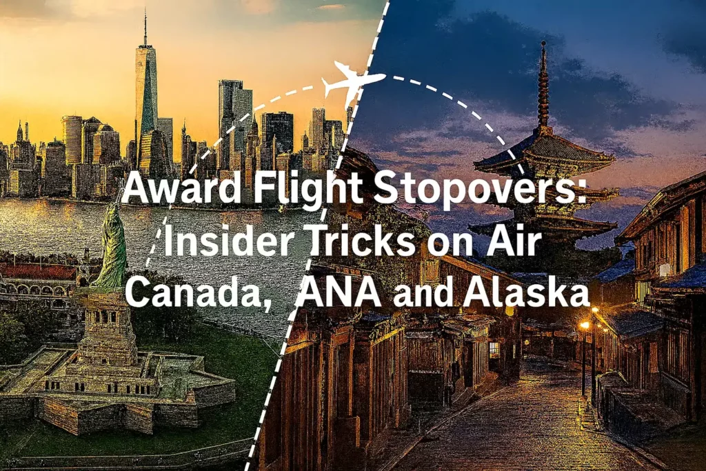 Award Flight Stopovers: Insider Tricks on Air Canada, ANA, and Alaska