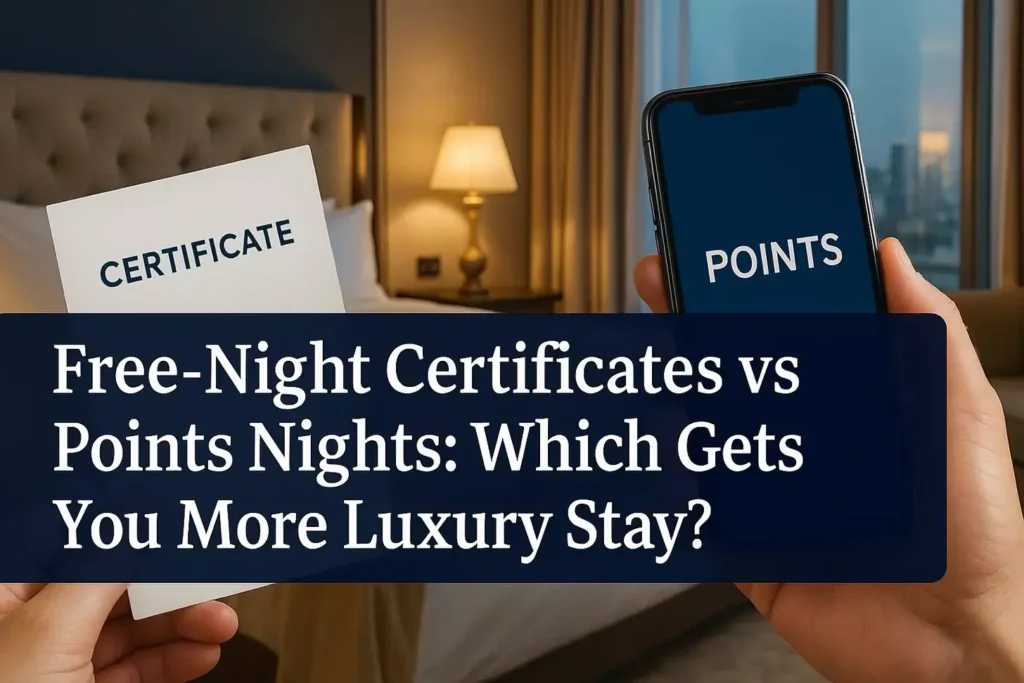 Free‑Night Certificates vs Points Nights 2025