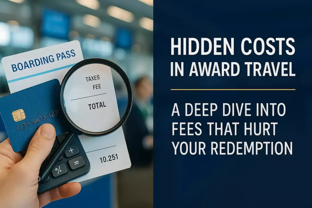 Hidden Costs in Award Travel: A Deep Dive into Fees That Hurt Your Redemption