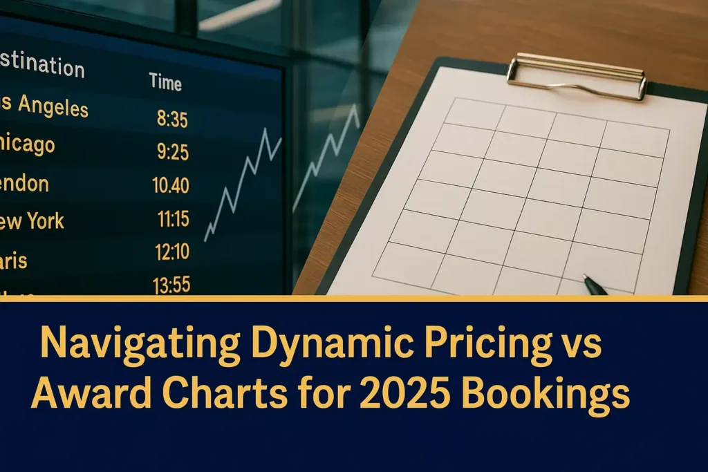 Navigating Dynamic Pricing vs Award Charts for 2025 Bookings