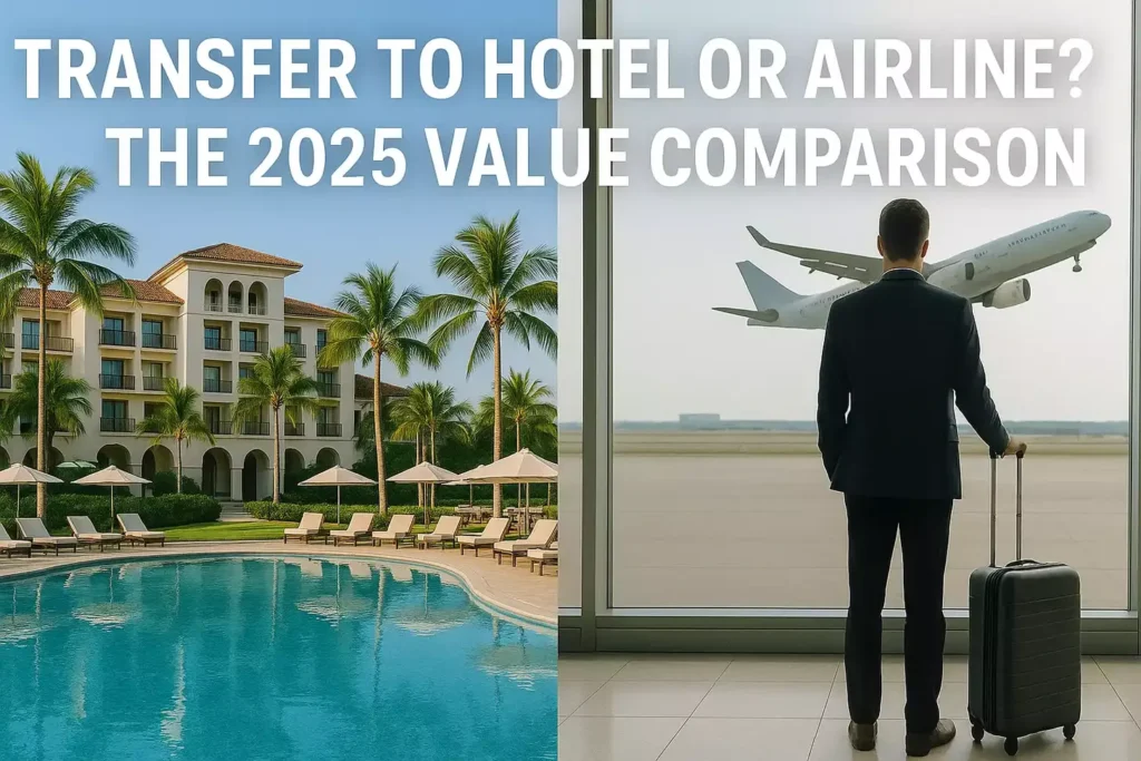 Transfer to Hotel or Airline? The 2025 Value Comparison