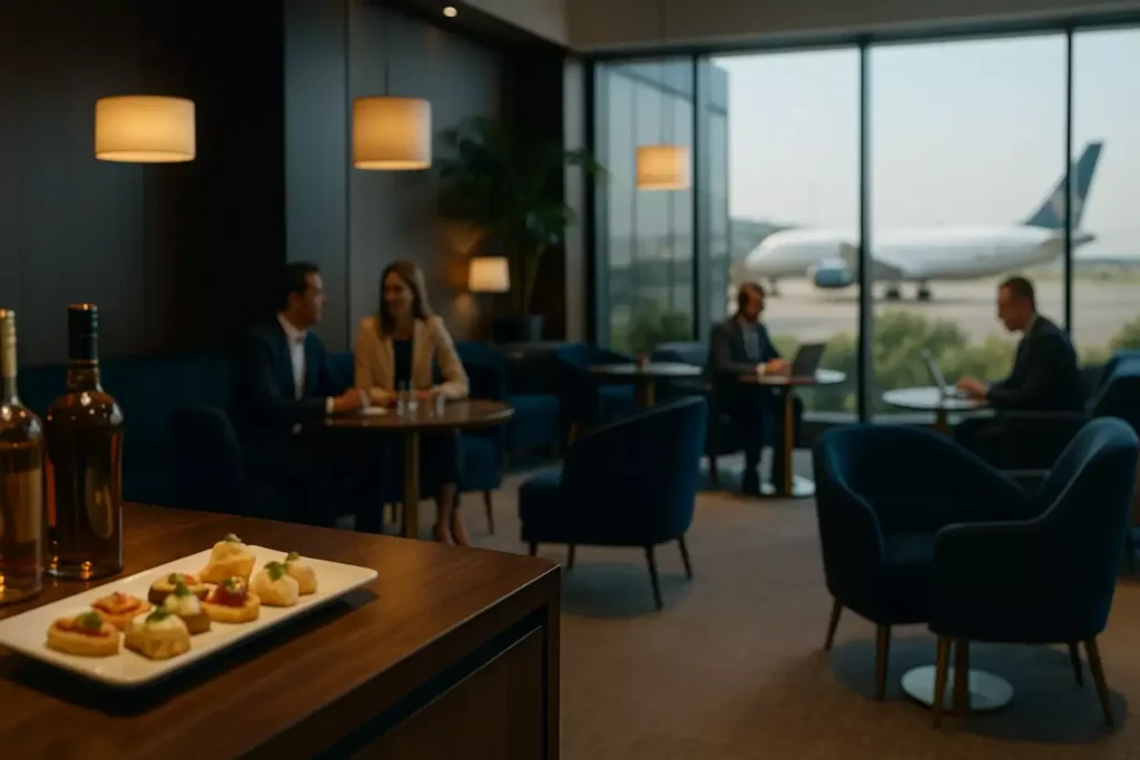 Overview of Luxury Airport Lounges and Their Perks 2025