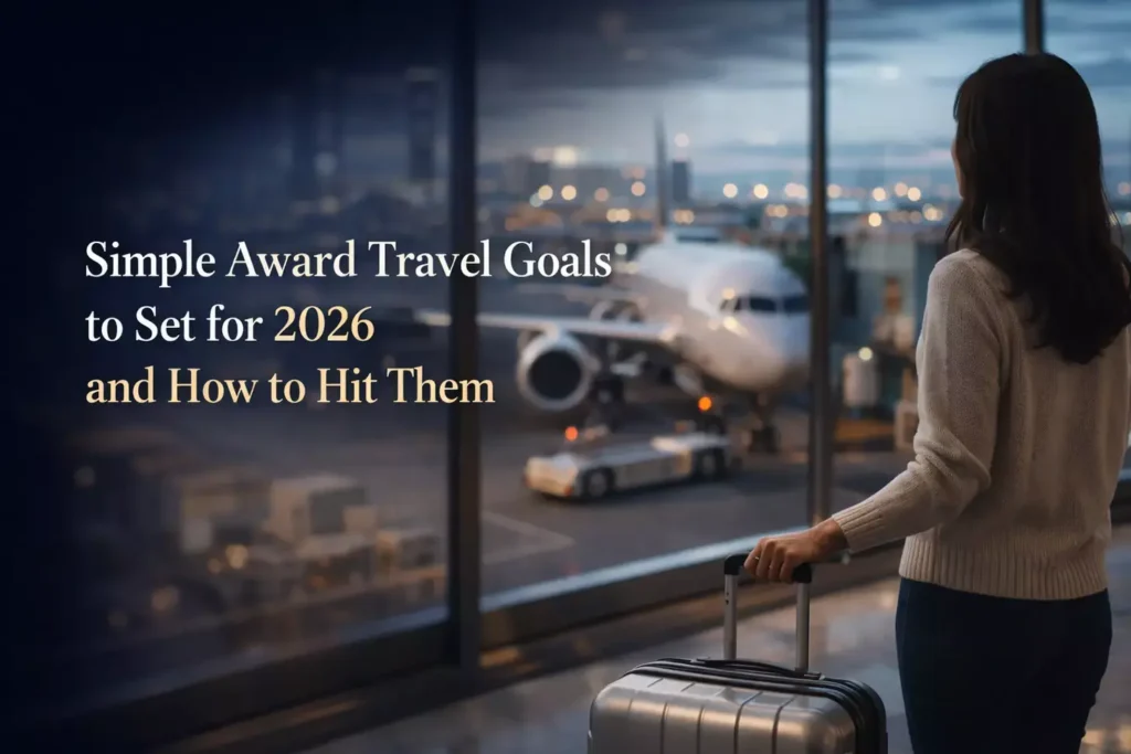 Simple Award Travel Goals to Set for 2026 and How to Hit Them