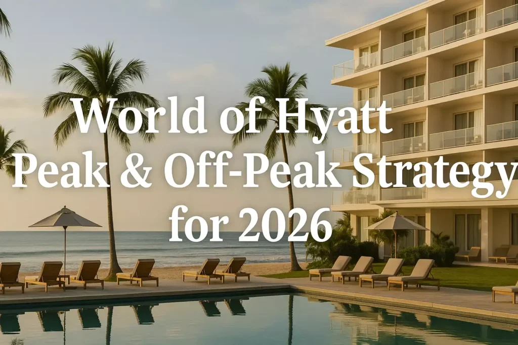 World of Hyatt Peak & Off-Peak Strategy for 2026