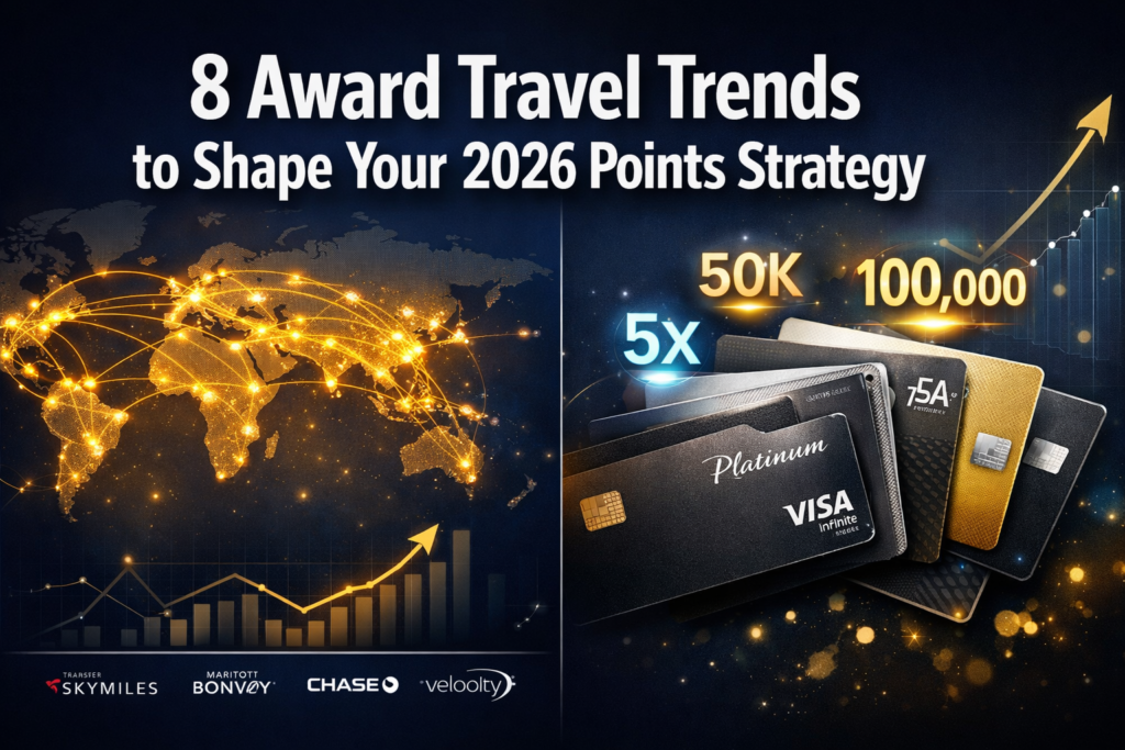 8 award travel trends to shape your 2026 points strategy