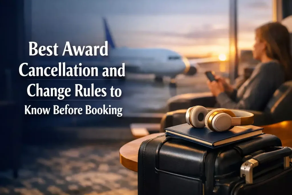 Best Award Cancellation and Change Rules to Know Before Booking