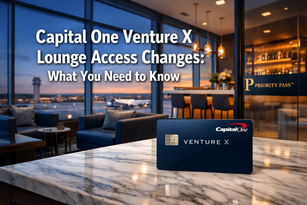 Capital One Venture X Lounge Access Changes: What You Need to Know