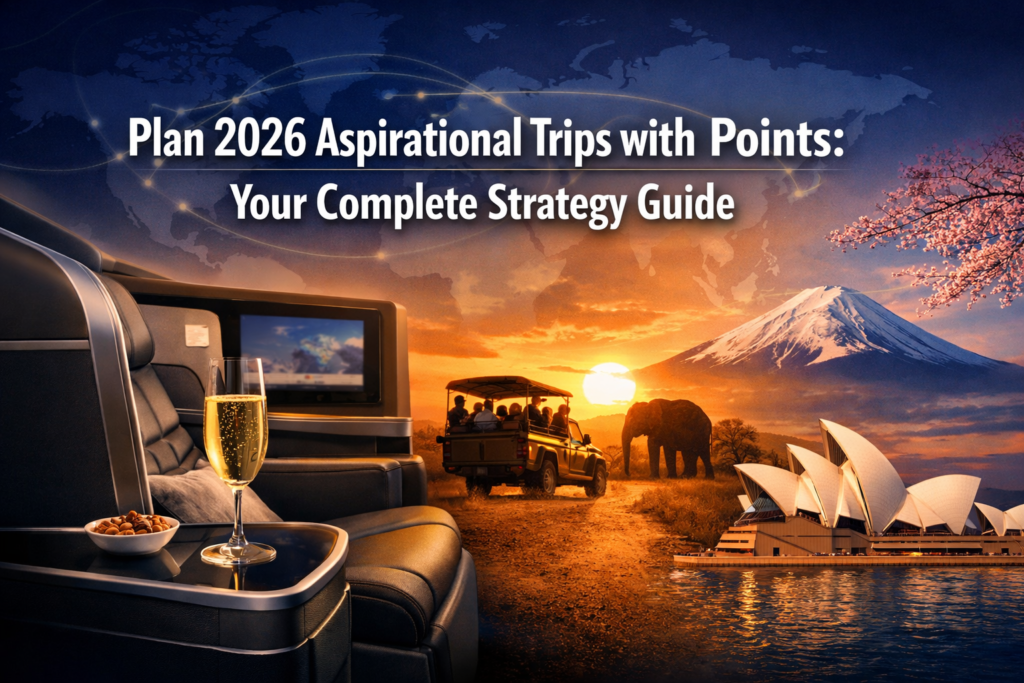 How to plan 2026 aspirational trips when award space is tighter than ever