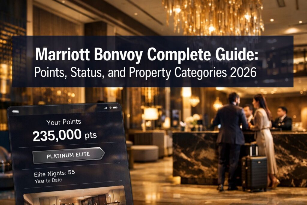 Marriott Bonvoy Complete Guide: Points, Status, and Property Categories 2026 Marriott Bonvoy Complete Guide: Points, Status, and Property Categories 2026