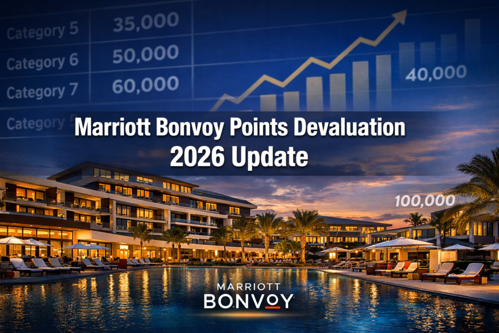 Marriott Bonvoy Points Devaluation 2026 Update