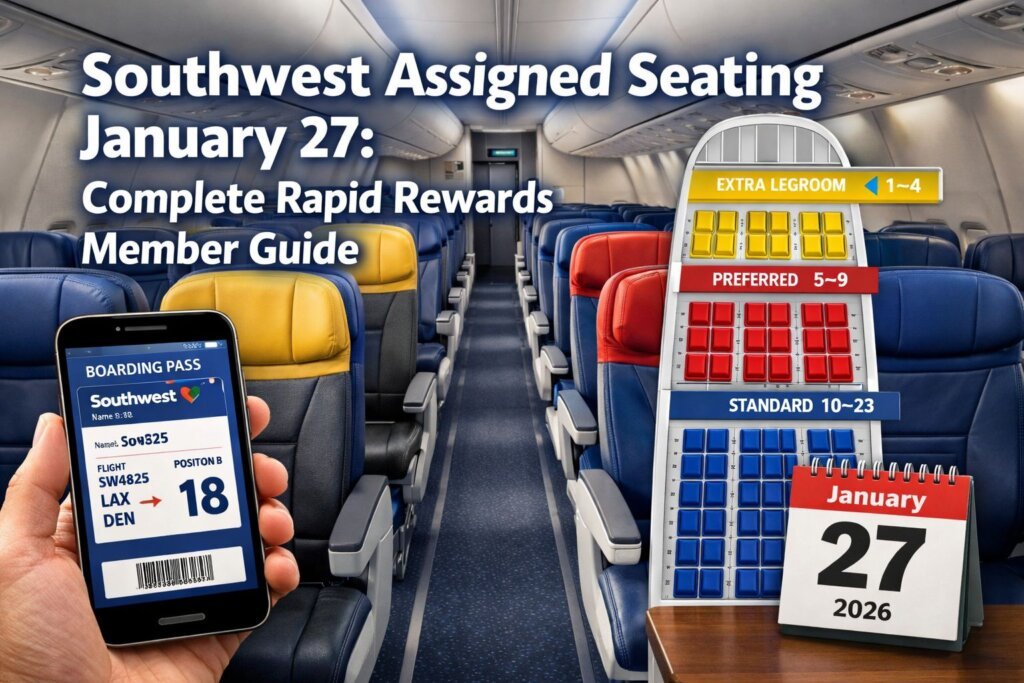 Southwest Assigned Seating January 27: Complete Rapid Rewards Member Guide
