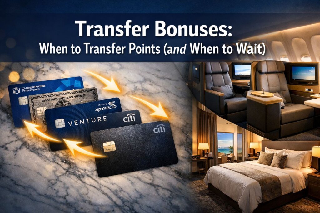 Transfer Bonuses: When to Transfer Points (and When to Wait) Transfer Bonuses: When to Transfer Points (and When to Wait)