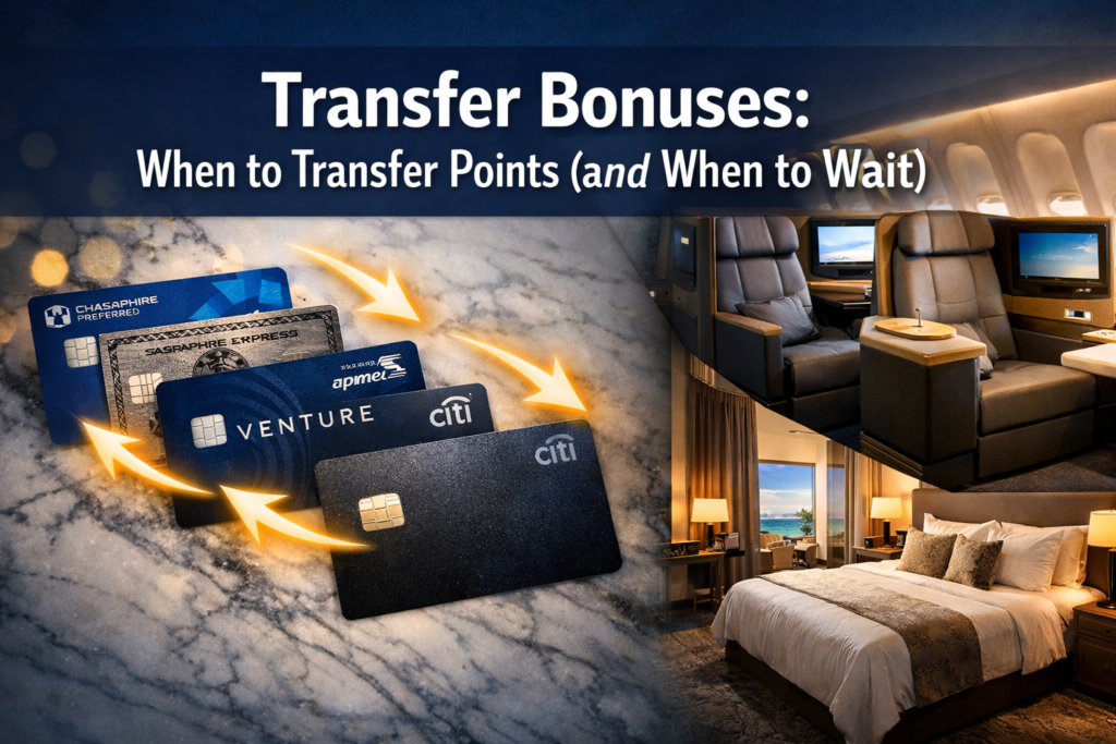 Transfer Bonuses: When to Transfer Points (and When to Wait) Transfer Bonuses: When to Transfer Points (and When to Wait)
