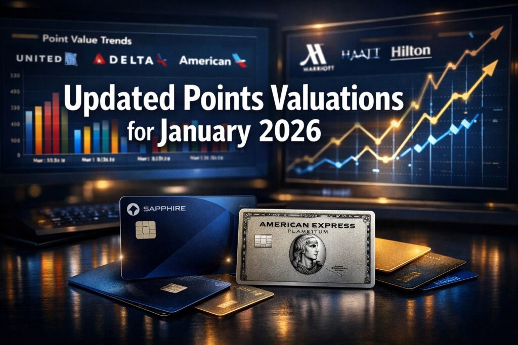 Updated Points Valuations for January 2026