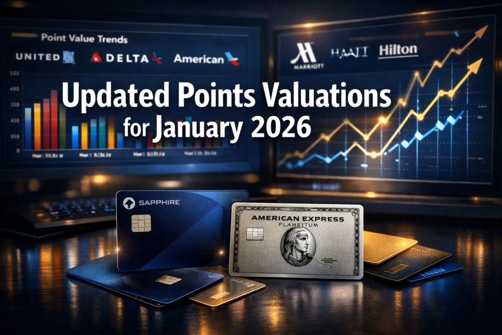 Updated Points Valuations for January 2026
