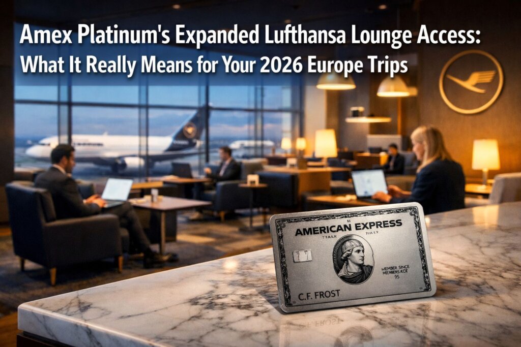 Amex Platinum’s Expanded Lufthansa Lounge Access: What It Really Means for Your 2026 Europe Trips