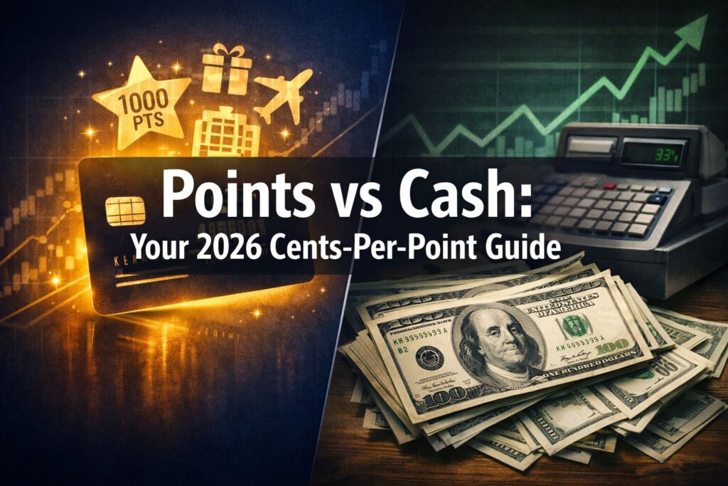 Beginner-friendly cents-per-point guide: when to use points vs cash in 2026