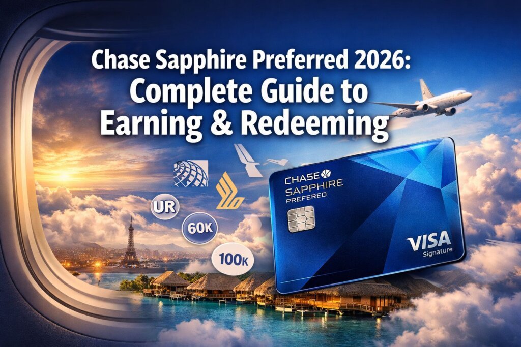 Chase Sapphire Preferred 2026 – Complete Guide to Earning & Redeeming