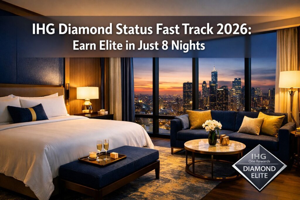 IHG Diamond Status Fast Track 2026: Earn Elite in Just 8 Nights