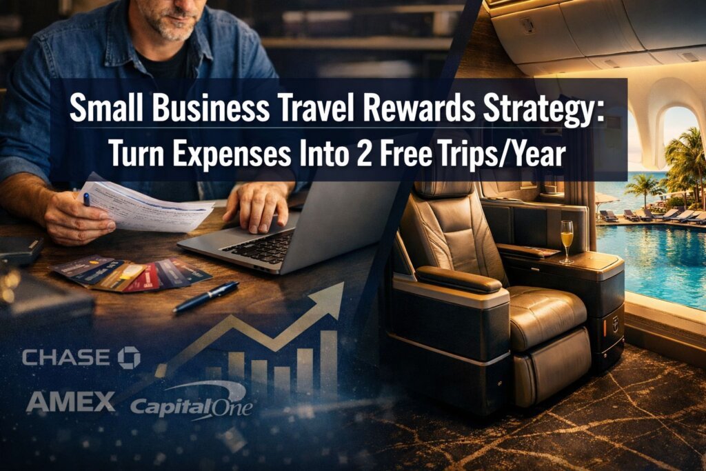 Small Business Travel Rewards Strategy: Turn Expenses Into 2 Free Trips/Year