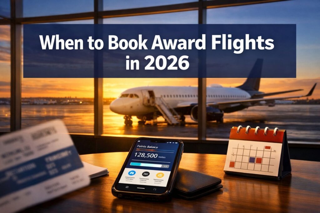 When to Book Award Flights in 2026 for the Best Seats and Prices
