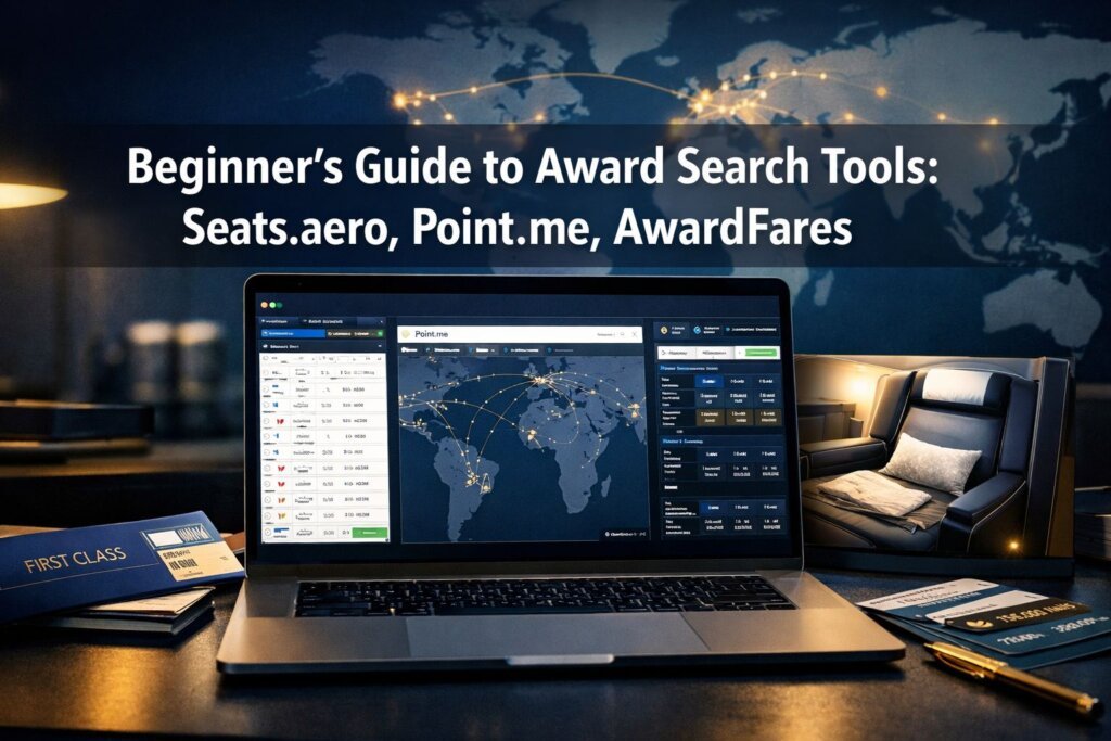 Beginner&rsquo;s Guide to Award Search Tools: Seats.aero, Point.me, AwardFares