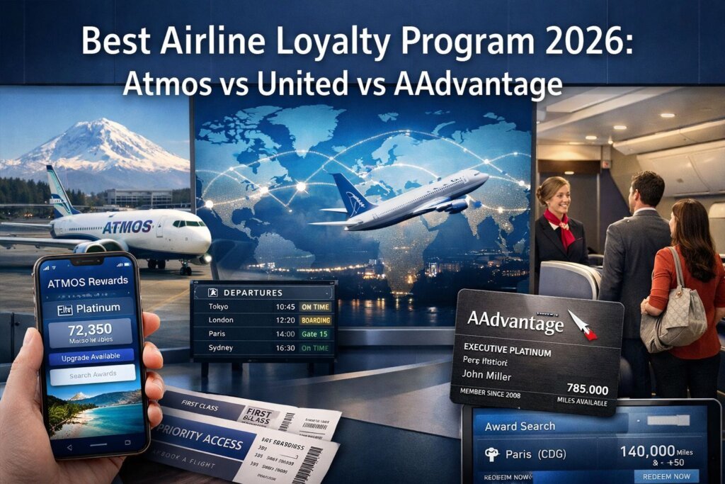 Best Airline Loyalty Program 2026: Atmos vs United vs AAdvantage