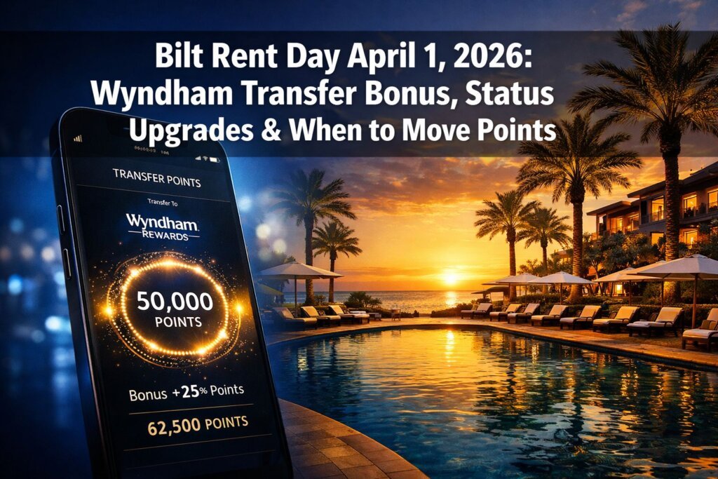 Bilt Rent Day April 1, 2026: Wyndham Transfer Bonus, Status Upgrades & When to Move Points