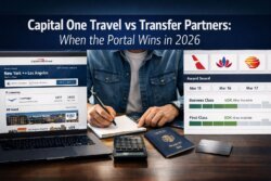 Capital One Travel vs Transfer Partners: When the Portal Wins in 2026
