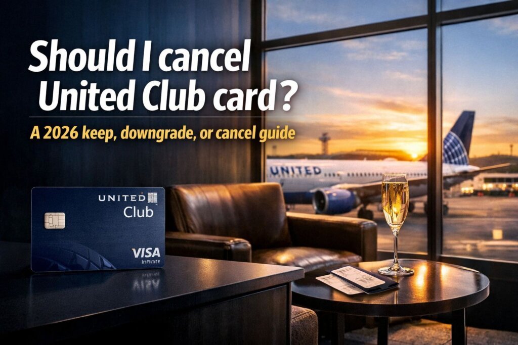 Should You Downgrade or Cancel Premium Airline Cards? (United Club)