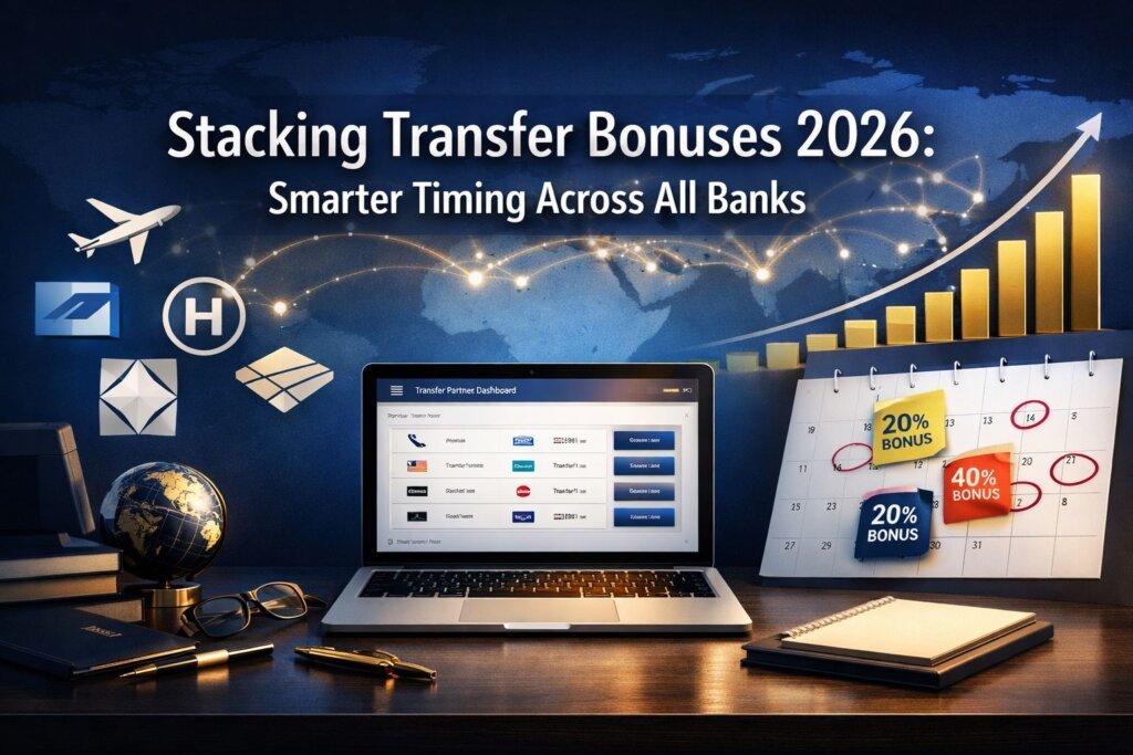 Stacking Transfer Bonuses 2026: Smarter Timing Across All Banks