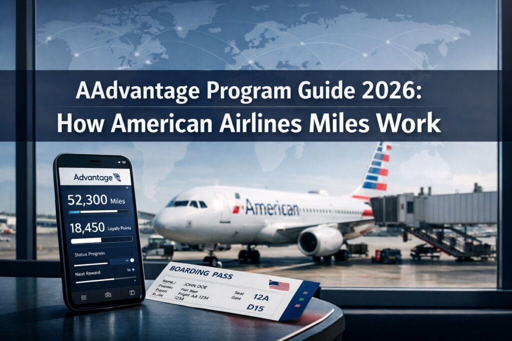 AAdvantage Program Guide 2026: How American Airlines Miles Work AAdvantage Program Guide 2026: How American Airlines Miles Work