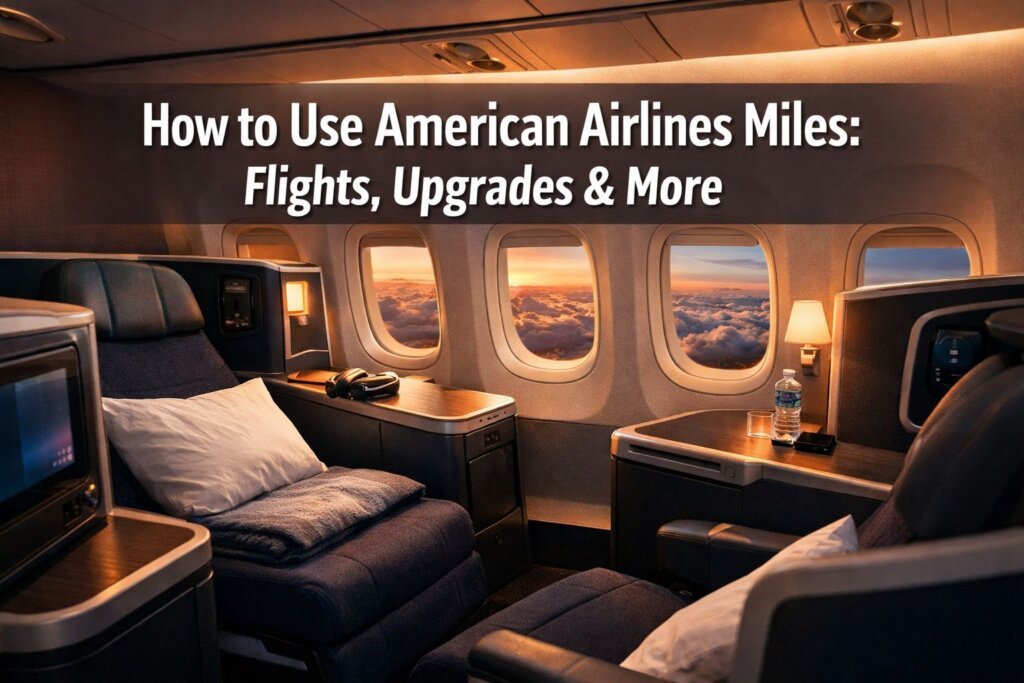 How to Use American Airlines Miles: Flights, Upgrades & More