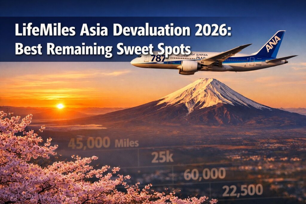 LifeMiles Asia Devaluation 2026: Best Remaining Sweet Spots and What to Book Now