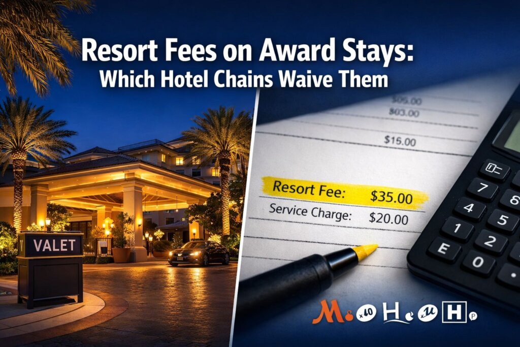 Resort Fees on Award Stays: Which Hotel Chains Waive Them and How to Avoid Nasty Surprises