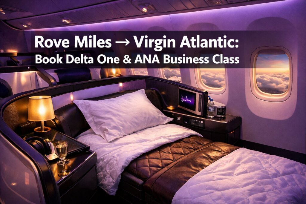 Virgin Atlantic Flying Club Is Now a Rove Miles Transfer Partner - Here's What to Book
