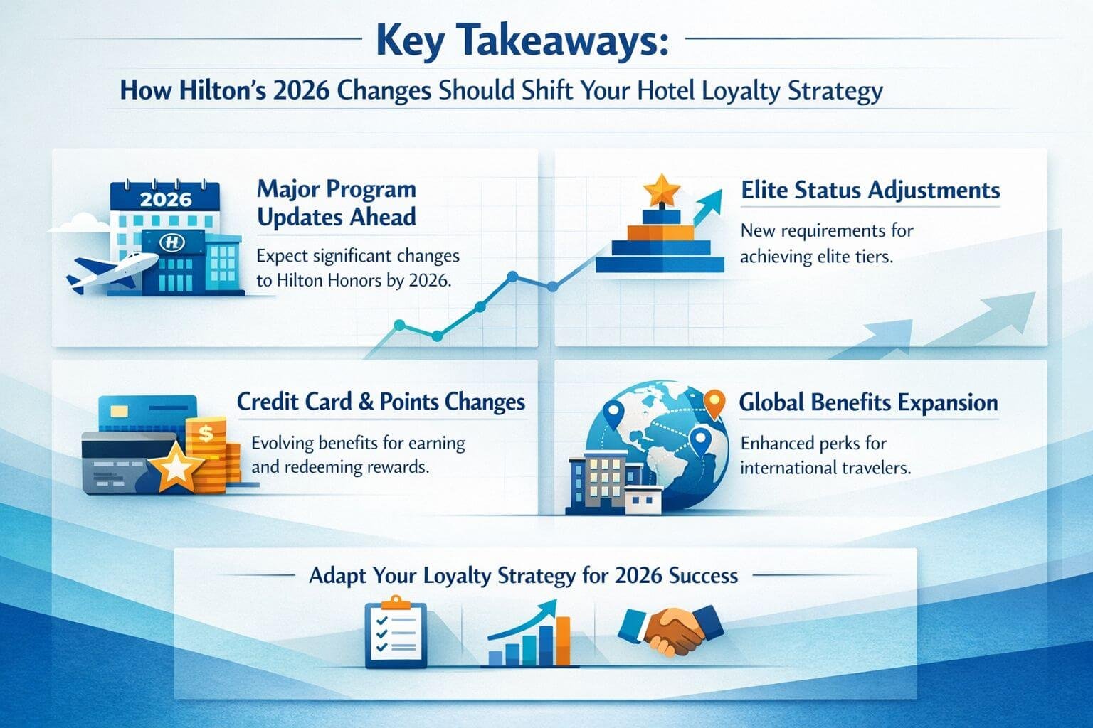 How Hilton’s 2026 Changes Should Shift Your Hotel Loyalty Strategy Professional landscape infographic () for article "How Hilton’s 2026 Changes Should Shift Your Hotel Loyalty Strategy",